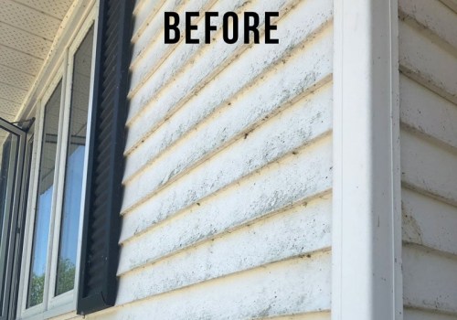 Removing Stains and Dirt Buildup on Siding: How to Keep Your Home Looking Fresh